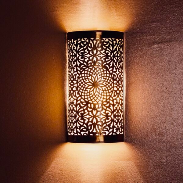 Set of 2 Moroccan sconce, exterior interior wall sconce, shade wall light, brass wall light, Moroccan wall lights